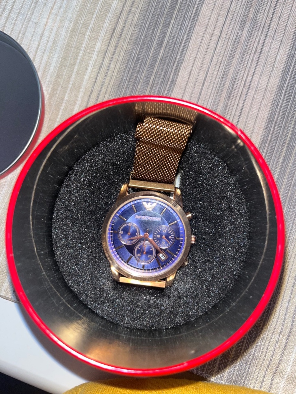 Armani Gold Watch Womens